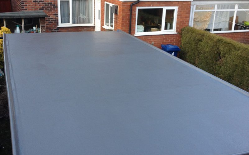 grp roofing to garage roof