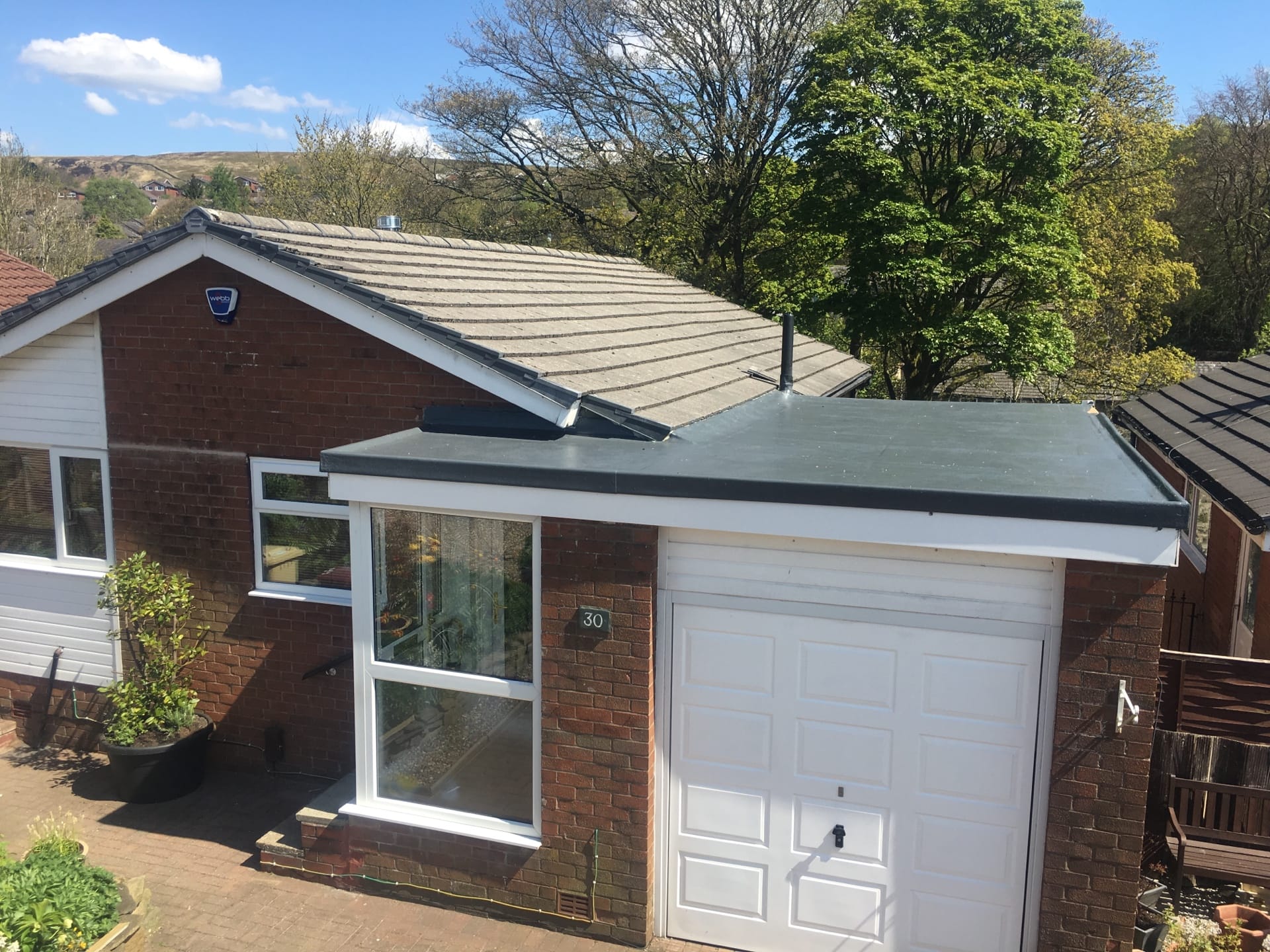 grp roofing fibreglass roofing